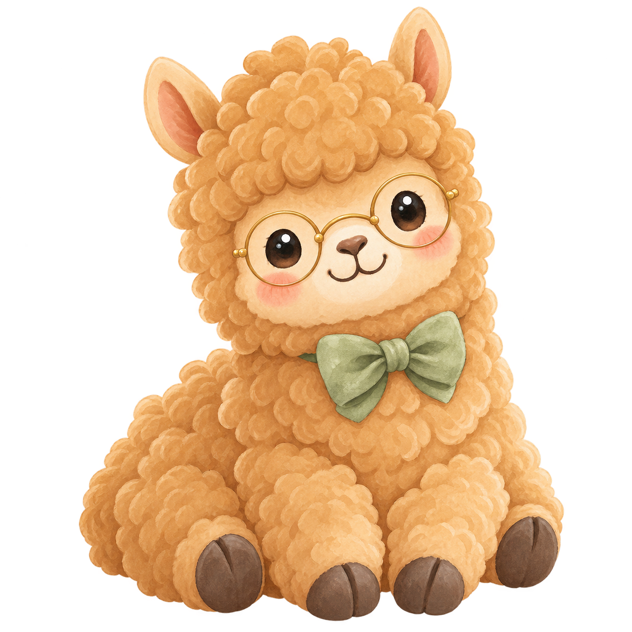 Biscuit with spectacles